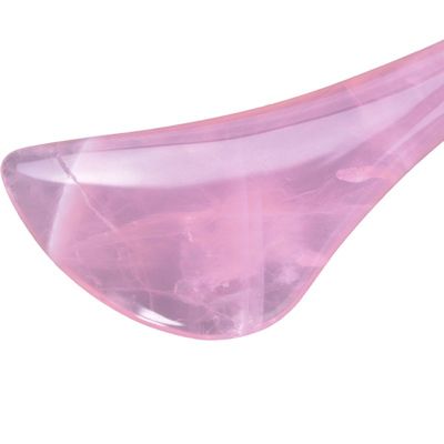 Outil de massage corporel rose quartz stylo Gua Sha Logo disponible pour le bâton d'acupuncture du visage et des yeux