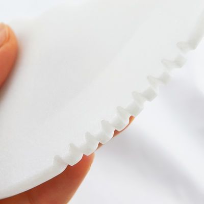 Outil de massage Natural White Jade Stone Gua Sha Scraping Board for Body Massager Facial Beauty Outil de soin de la peau anti-âge