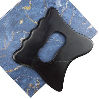Pierre Bian naturelle Guasha Thérapie Big Gua Sha Stone Label privé Spa Cellulite Outil de grattage du corps pour le massage musculaire