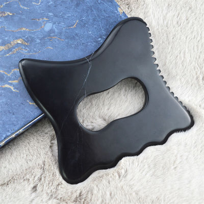 Pierre Bian naturelle Guasha Thérapie Big Gua Sha Stone Label privé Spa Cellulite Outil de grattage du corps pour le massage musculaire