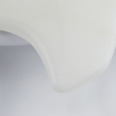 Outil de massage corporel avec une planche de grattage de pierre de jade blanche naturelle Gua Sha Guasha Facial Spa Salon de beauté