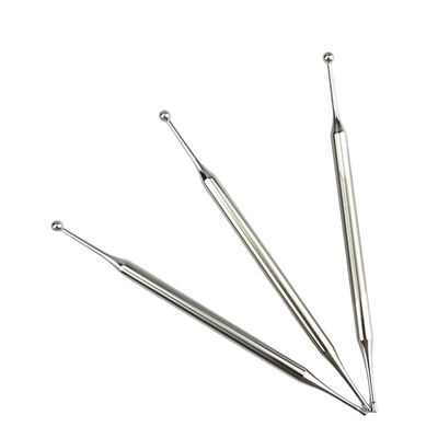 Logo personnalisé disponibled en acier inoxydable stylo manuel d' acupression réflexologie pour soins de santé du corps thérapie tissulaire massage