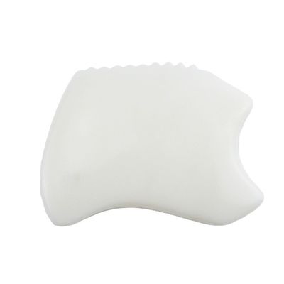 Massageur de corps le plus récent style pur naturel Jade blanc anti-âge Facial Gua Sha Board Gemstone Massage soin de la peau Jade Stone Guasha Outil