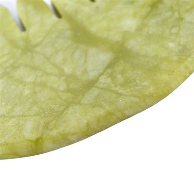 Peigne de massage style naturel Xiuyan Jade Gua Sha Scalp Guasha tête de pierre Massageur de cheveux soins de santé Salon de beauté