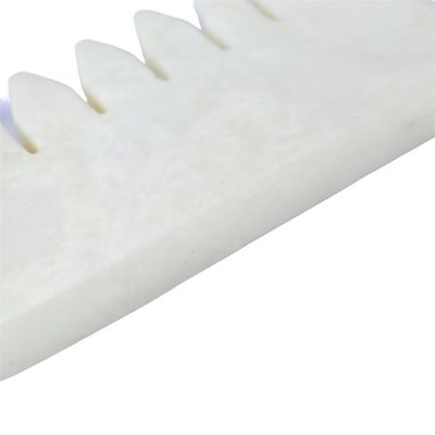 Xiuyan Jade Comb Median Scraping Massage Comb pour le massage musculaire et la pierre naturelle de jade Guasha peigne du cuir chevelu