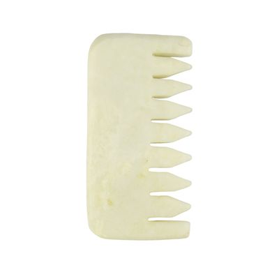 2024 Tendance Jade naturel Xiuyan Jade Gua Sha Peigne pour la tête Spa Massage du cuir chevelu fonctionnement Massage musculaire