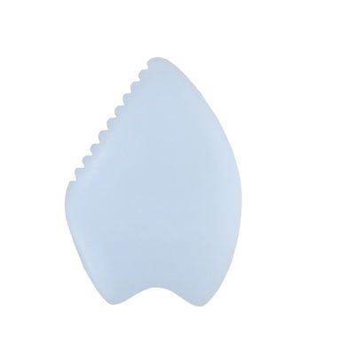Massage du visage Afghan Jade Blanc Gua Sha Pierre Naturel Jade Pierre Guasha Outil de grattage Les meilleurs vendeurs Équipement de massage corporel
