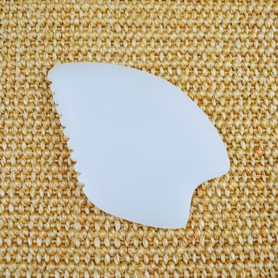 Massage du visage Afghan Jade Blanc Gua Sha Pierre Naturel Jade Pierre Guasha Outil de grattage Les meilleurs vendeurs Équipement de massage corporel