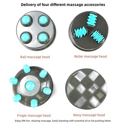 Logo personnalisé Disponibled Massageurs à point d'acupuncture électriques portatifs pour le cou et le dos Meridien Relax et tonus outils de massage corporel vibrant