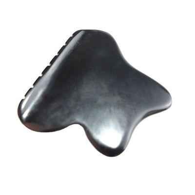 Outil de massage corporel 2024 Tendance Naturel Pierre Bian Noire Gua Sha Scraping Board pour le rajeunissement du Spa Facial