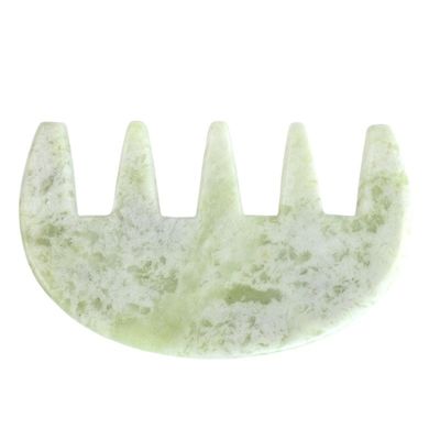 Massage musculaire 100% naturel Xiuyan Jade Gua Sha rasage peigne Guasha pierre Peau Faciale Massage du corps Spa Outil de soin de la peau beauté