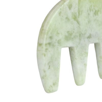 Massage musculaire 100% naturel Xiuyan Jade Gua Sha rasage peigne Guasha pierre Peau Faciale Massage du corps Spa Outil de soin de la peau beauté