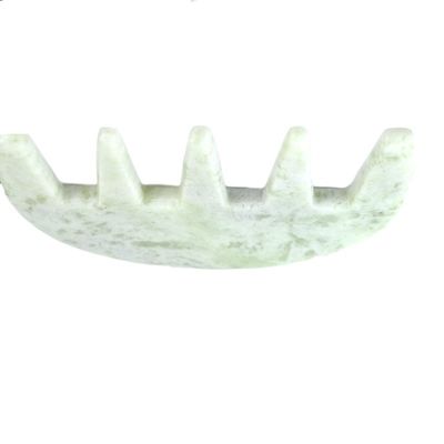 Massage musculaire 100% naturel Xiuyan Jade Gua Sha rasage peigne Guasha pierre Peau Faciale Massage du corps Spa Outil de soin de la peau beauté