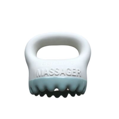 Équipement de massage corporel 2024 Blanc céramique Gua Sha rasage brosse de massage pour le cuir chevelu peigne de la tête thérapie et outil de beauté du visage
