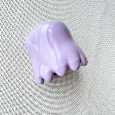 Logo personnalisé disponibled 2024 Masseur de cuir chevelu en céramique à la main pour le corps, la tête, le visage, les soins de santé et l'outil de grattage