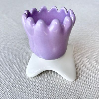Logo personnalisé disponibled 2024 Masseur de cuir chevelu en céramique à la main pour le corps, la tête, le visage, les soins de santé et l'outil de grattage