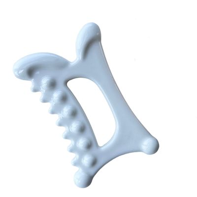 Styles de céramique Gua Sha pierre pour le massage musculaire sur le corps Cou visage auto soin de la peau Spa tout le corps relaxant
