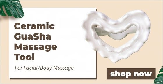 Outil de massage en céramique pour le drainage lymphatique