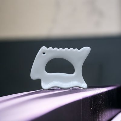Plaque de grattage d'outil facial en céramique Gua Sha pour le design populaire Massageur à corps en argile blanche