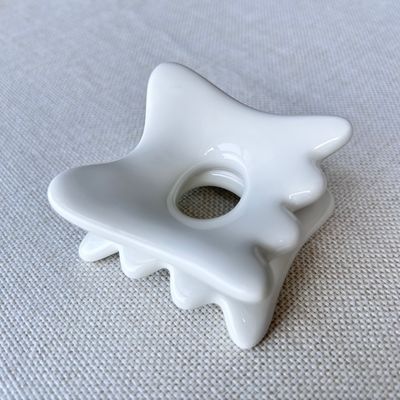 Équipement de massage corporel Mini Ceramic Gua Sha Massage Tablet pour le drainage lymphatique et le soin de la peau du visage