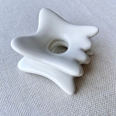 Équipement de massage corporel Mini Ceramic Gua Sha Massage Tablet pour le drainage lymphatique et le soin de la peau du visage