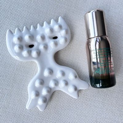 Outil de massage corporel Gua Sha en céramique blanche Grattage de pierre Guasha pour le soin de la peau