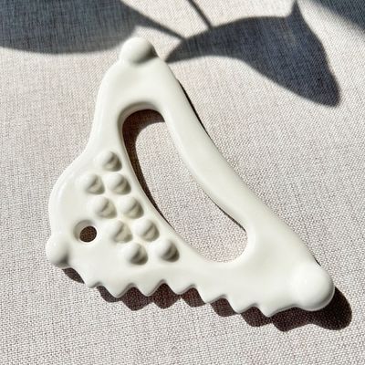 Équipement de massage corporel Plaque de grattage de massage en céramique Gua Sha pour les soins de santé et autres produits de massage
