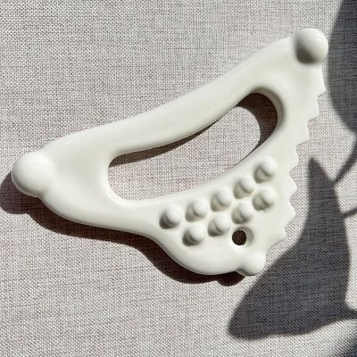 Équipement de massage corporel Plaque de grattage de massage en céramique Gua Sha pour les soins de santé et autres produits de massage