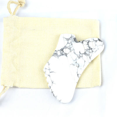 Équipement de massage pour la santé corporelle 2024 Howlite Gua Sha Scraping Board pour outil de beauté