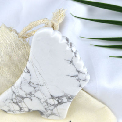 Équipement de massage pour la santé corporelle 2024 Howlite Gua Sha Scraping Board pour outil de beauté