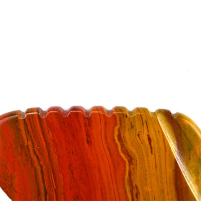 2024 Mookaïte rouge naturel chaud Jasper Gua Sha Massageur Logo personnalisé Soins de la peau Anti-âge Guérison des pierres Scraping outils de massage