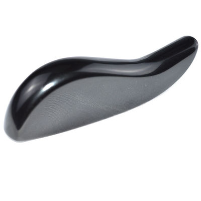 Pierre Gua Sha Obsidian à bande noire naturelle pour le massage corporel et l'outil professionnel de minceur du visage
