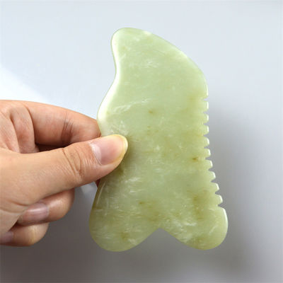 2024 Xiuyan Jade Gua Sha Natural Scraping Board pour le massage du corps et du visage outil de masseur vert
