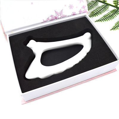 Outils de massage 2024 en forme d'aile en céramique Gua Sha Massageur à main pour le corps Massageur Drainage lymphatique et outil anti-âge