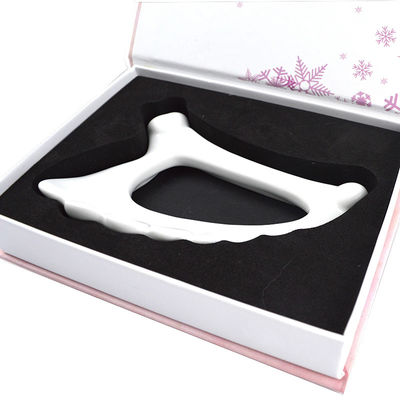 Outils de massage 2024 en forme d'aile en céramique Gua Sha Massageur à main pour le corps Massageur Drainage lymphatique et outil anti-âge