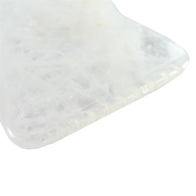 Outil en carton en forme de gua sha en quartz clair pour la santé de la peau du visage et du cou OEM/ODM accepté