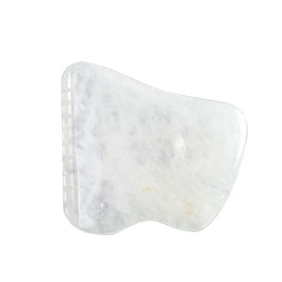 Équipement de massage corporel Blanc poli personnalisé Gua Sha Plaque de pierre Jade Guasha Outil pour détendre les muscles