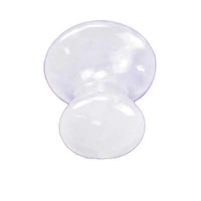 Pierre à gratter en forme de champignon de quartz transparent chaud pour le massage musculaire complet du corps et le traitement du visage