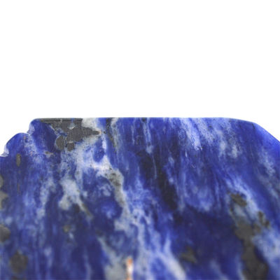 Logo personnalisé disponible à partir de 2024 Blue Sodalite Gua Sha Scraping Tableau de massage pour le visage et le corps Massageur Spa Stone
