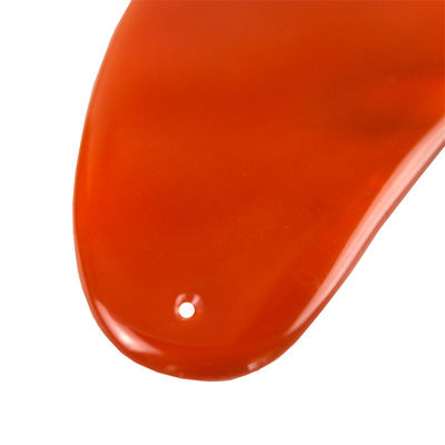 2024 Carnélien rouge Gua Sha Board Les soins de santé essentiels Agate Guasha pierre pour le massage du visage et les soins du visage
