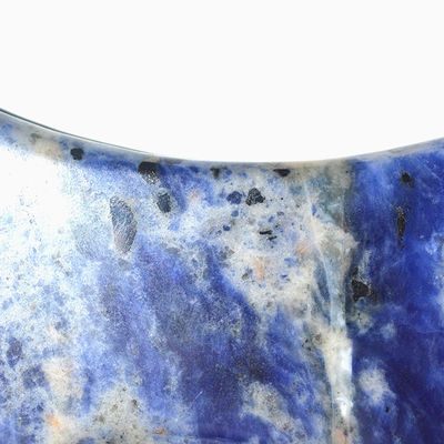 Pierre Sodalite Bleue Gua Sha Outil de massage de rasage du corps Fonction de contrôle manuel câblé pour le visage et le corps Cadeau de beauté naturelle