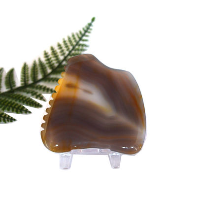 Outils de massage 2024 arrivées Agate naturel Gua Sha Scraping planche de massage pour soulager la fatigue et promouvoir la beauté de la peau