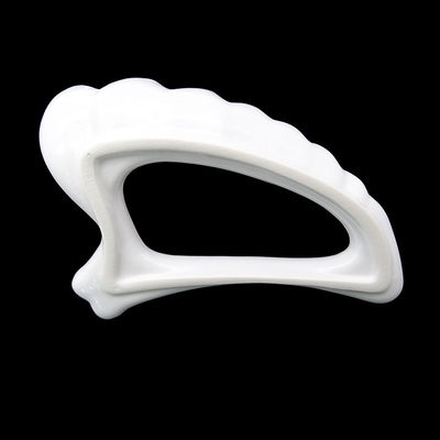 Thérapie du visage Plaque céramique Gua Sha Logo personnalisé pour l'outil de massage du visage Thérapie physique