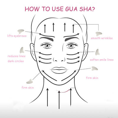 Zone de massage complet du corps Peigne de cheveux en jade blanc naturel Xiuyan Gua Sha Outils Massageur de cuir chevelu en jade pour soulager la tension du cuir chevelu