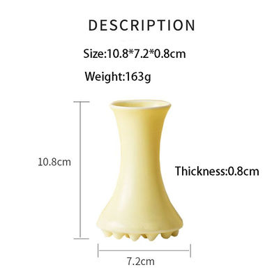 SPA thérapie d'acupuncture en céramique Gua Sha outil de grattage pour le traitement anti-âge du corps visage Cou et tête en céramique