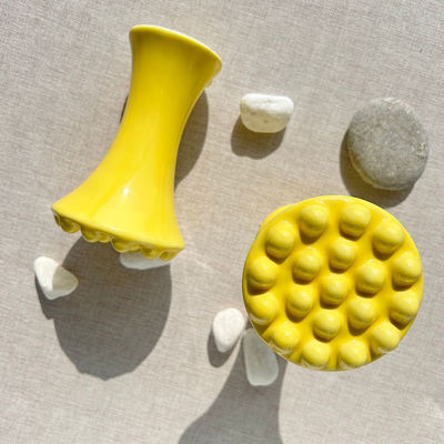 SPA thérapie d'acupuncture en céramique Gua Sha outil de grattage pour le traitement anti-âge du corps visage Cou et tête en céramique