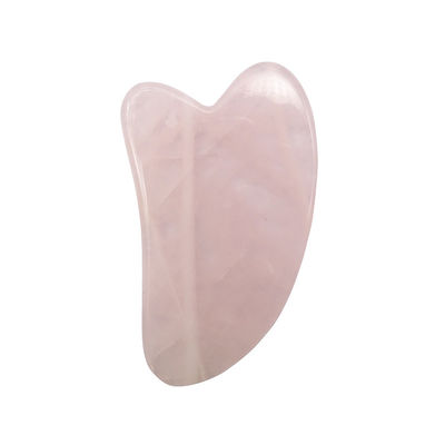 OEM/ODM Acceptable Rose Quartz Gua Sha Jade Naturel Guasha Outils pour le visage pour le corps Face Cou et soins de la peau des yeux Massage SPA