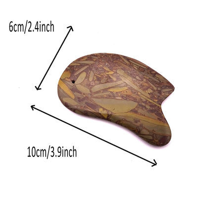 Prise en charge OEM/ODM Naturel Nuwa Stone Facial Gua Sha Scraping Outil de massage de la peau pour le lifting médical portable et la beauté