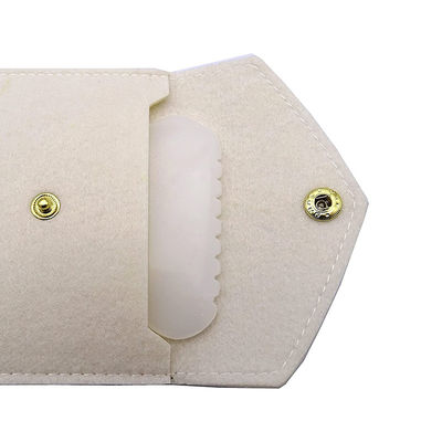 Massageur de corps portable portatif Afghan White Jade Gua Sha Board pour le soin du visage et du corps personnalisable