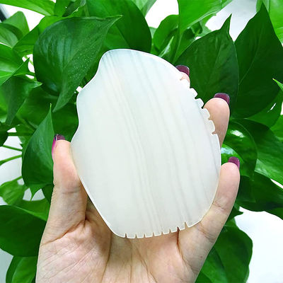 Massage/levé, raffermissement/fonction anti-vieillissement Naturel afghan Jade Blanc Gua Sha
